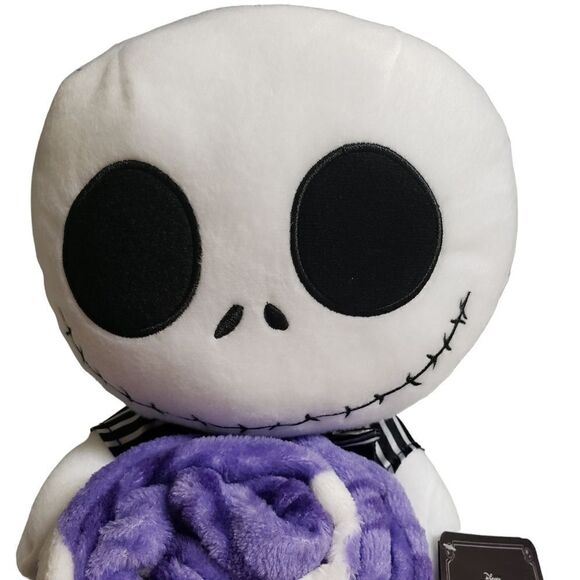 Disney Nightmare Before Christmas Throw with Hugger Plush - Picture 3 of 8